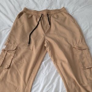 Men's Tan Cargo Pants